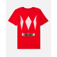 Red Power Ranger T Shirt at Spirit Halloween