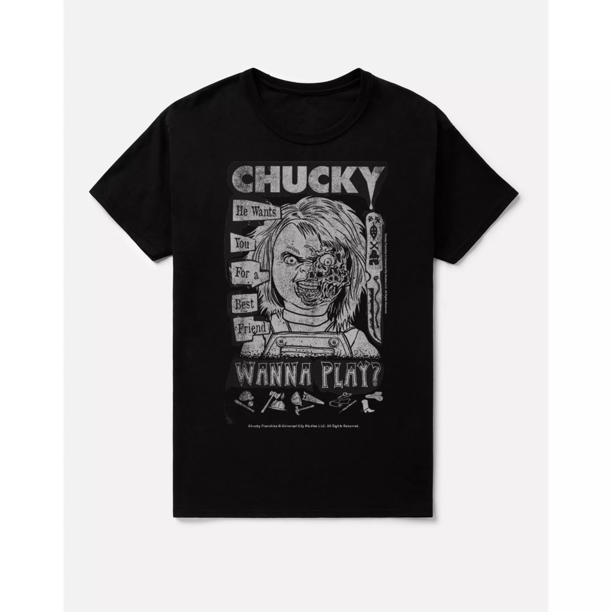 Chucky Wanna Play T Shirt at Spencer's