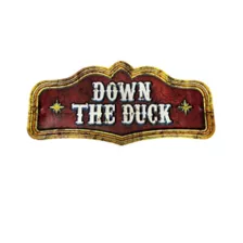 Down The Duck Carnevil Sign at Spirit Halloween