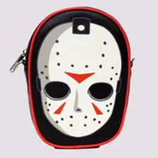 Buckle-Down Jason Voorhees Hockey Mask Crossbody Bag - Friday the 13th at Spencer's
