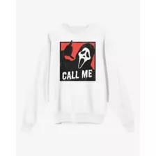 Ghostface Call Me Sweatshirt at Spencer's