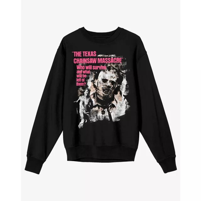 Who Will Survive Leatherface Sweatshirt - The Texas Chainsaw Massacre at Spencer's