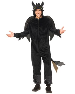 Adult Toothless Jumpsuit Costume - How to Train 