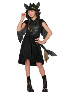 Kids Toothless Dress Costume - How to Train Your 