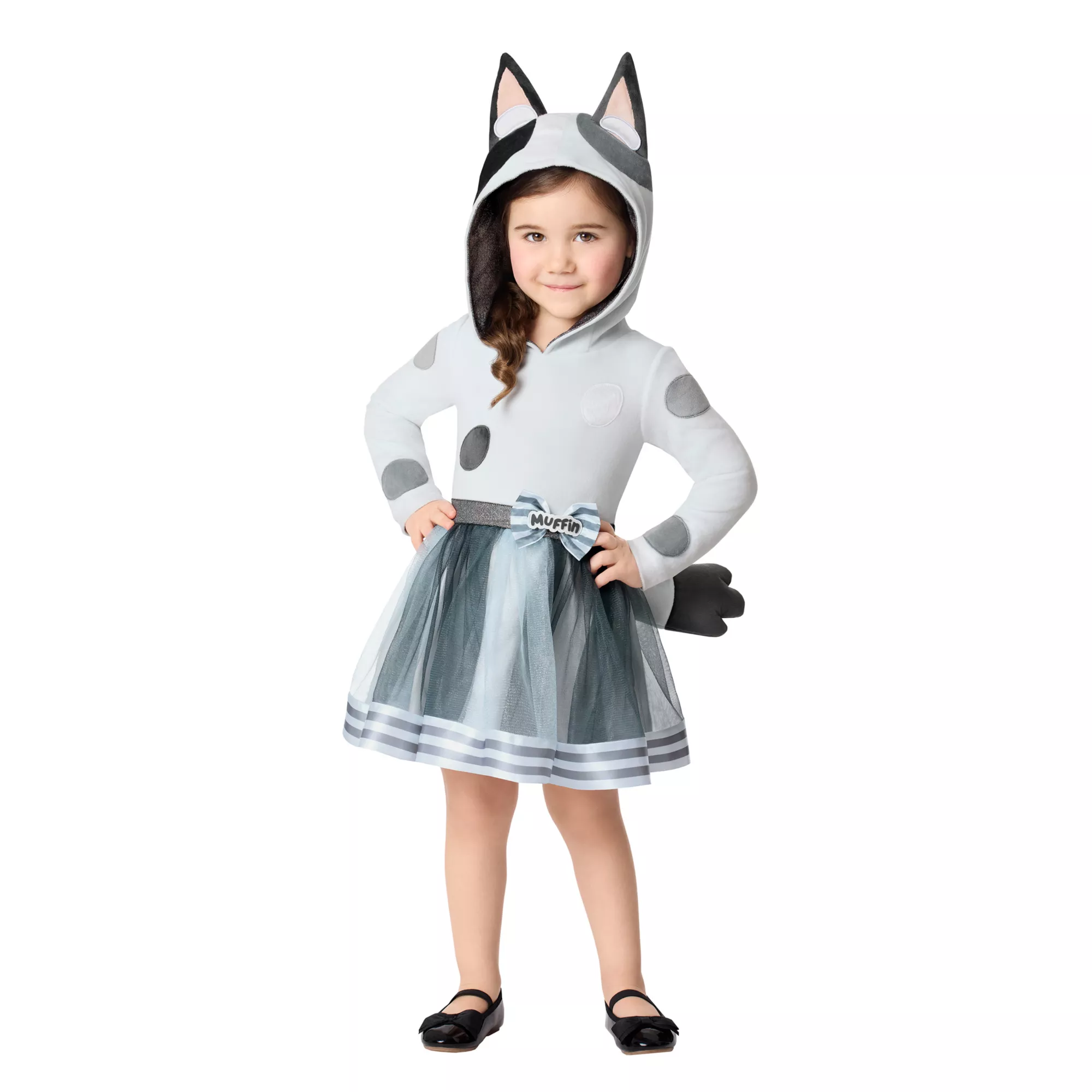 Toddler Muffin Hooded Dress Costume -  Bluey at Spencer's