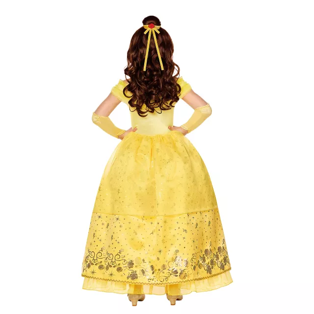 Kids Belle Dress Costume Disney Princess