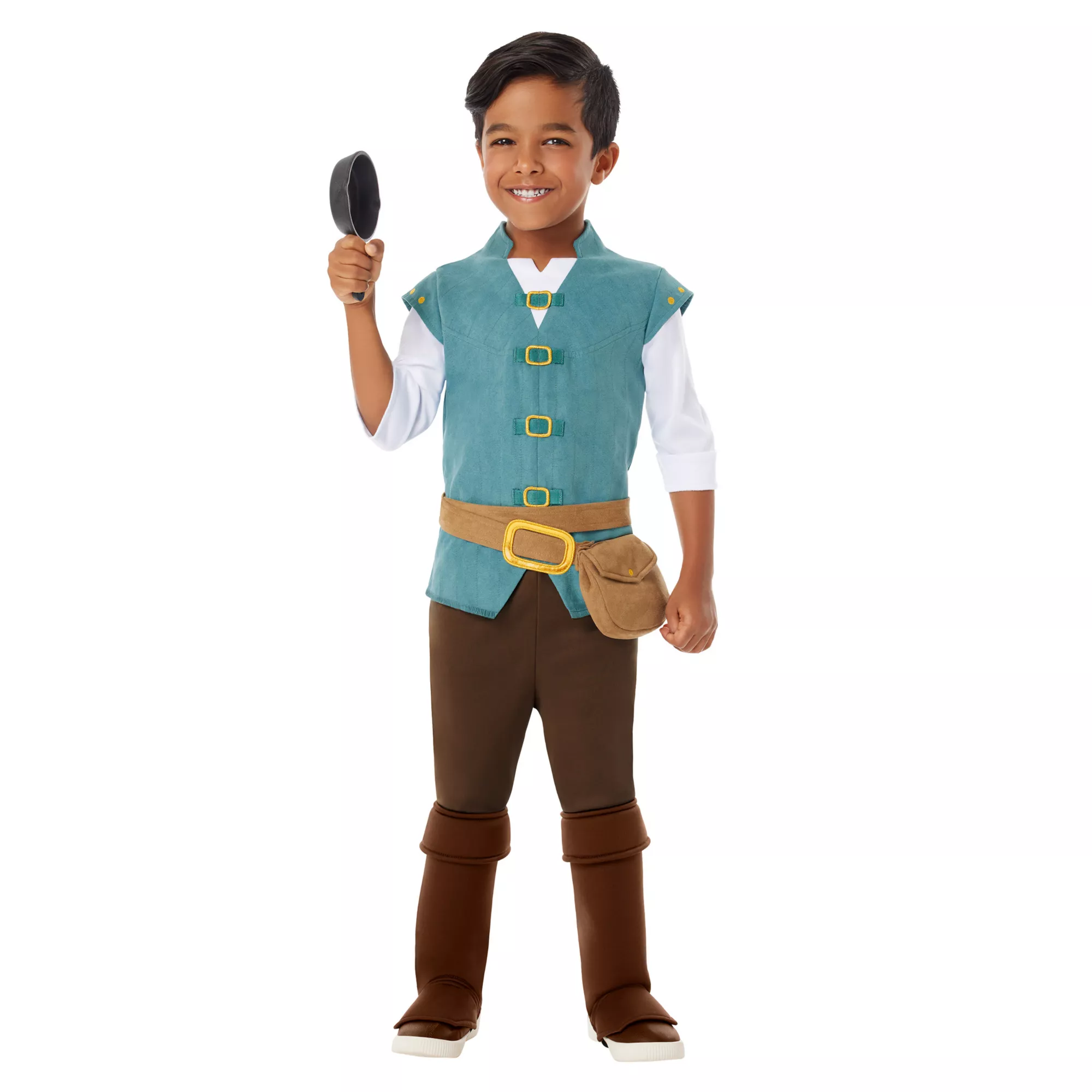 Toddler Flynn Rider Jumpsuit Costume - Tangled at Spirit Halloween