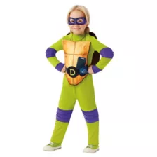 Toddler Donatello Jumpsuit Costume - TMNT Mutant Mayhem at Spirit Halloween
