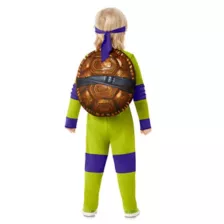 Toddler Donatello Jumpsuit Costume - TMNT Mutant Mayhem at Spirit Halloween