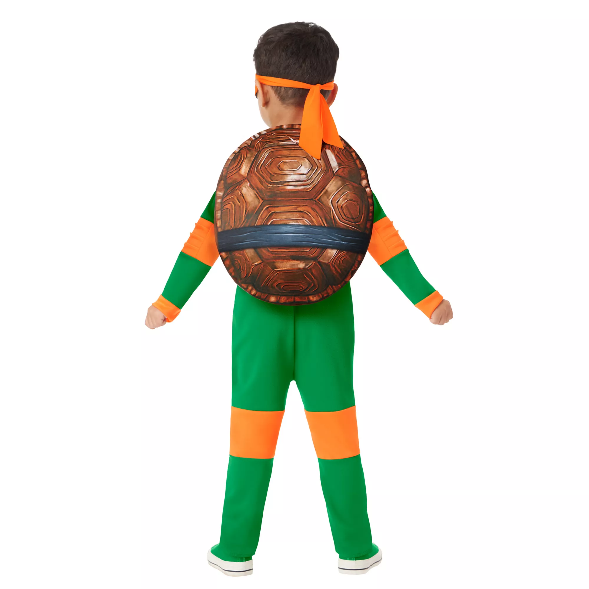 Toddler Michelangelo Jumpsuit Costume - TMNT Mutant Mayhem at Spirit Halloween