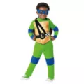Toddler Leonardo Jumpsuit Costume - TMNT Mutant Mayhem at Spirit Halloween