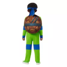Toddler Leonardo Jumpsuit Costume - TMNT Mutant Mayhem at Spirit Halloween