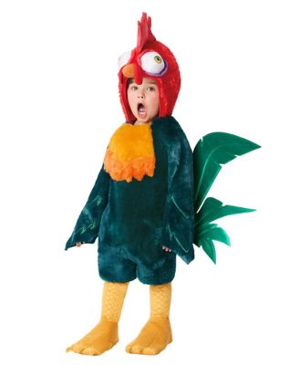 Spirit Halloween Moana Hei Hei Toddler Costume – Officially Licensed Plush Jumpsuit With Hood, Leggings & Boot Covers