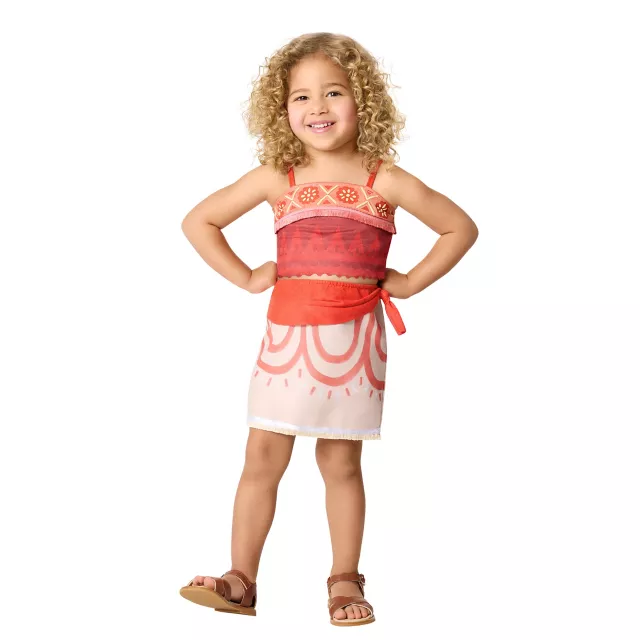Toddler Simea Costume - Moana 2, Red, 3T - 4T - Spirit Halloween