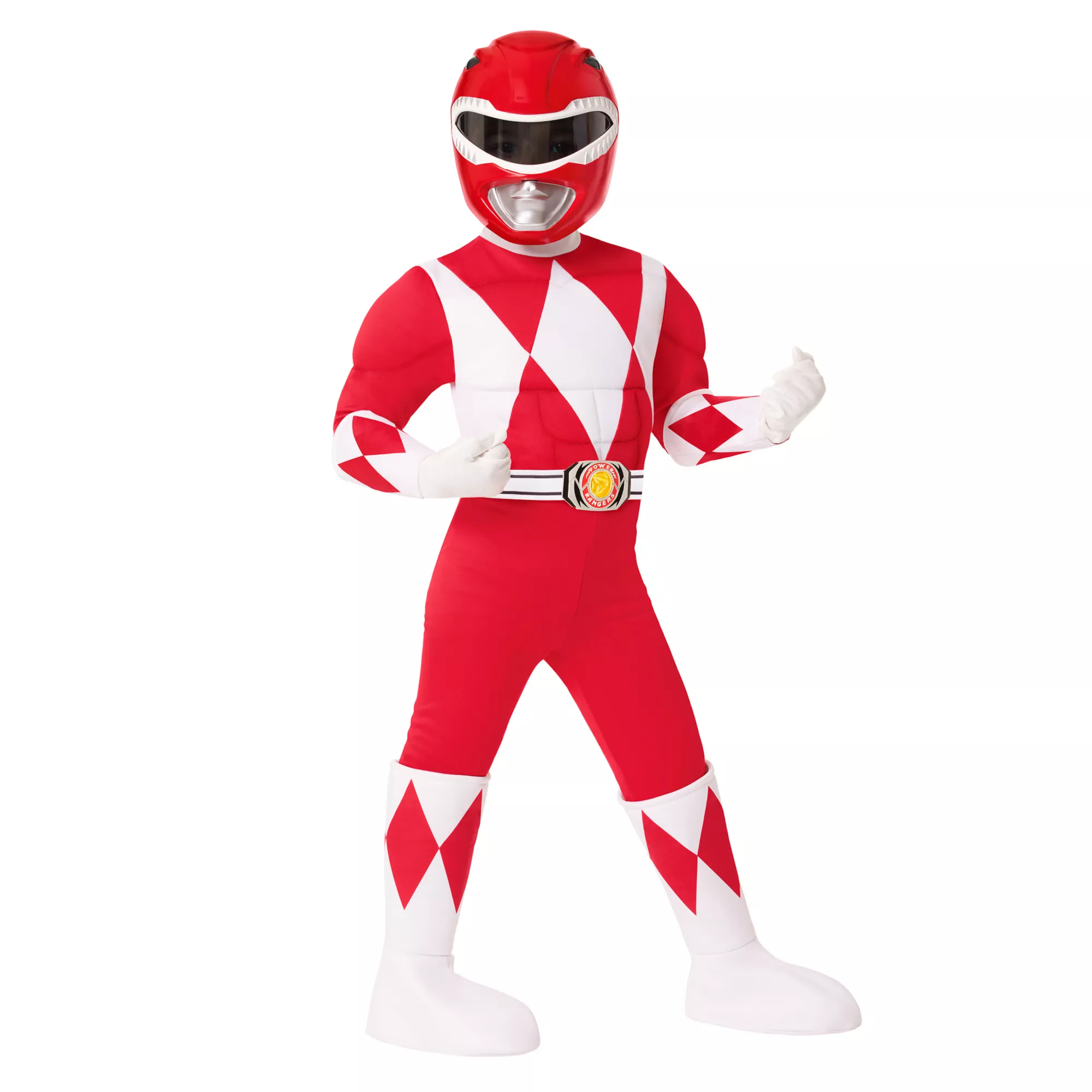 Toddler Red Power Ranger Costume - Mighty Morphin Power Rangers at Spirit Halloween