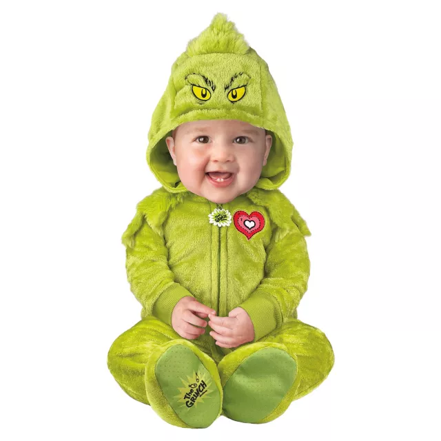 Baby Grinch Jumpsuit Costume Seuss