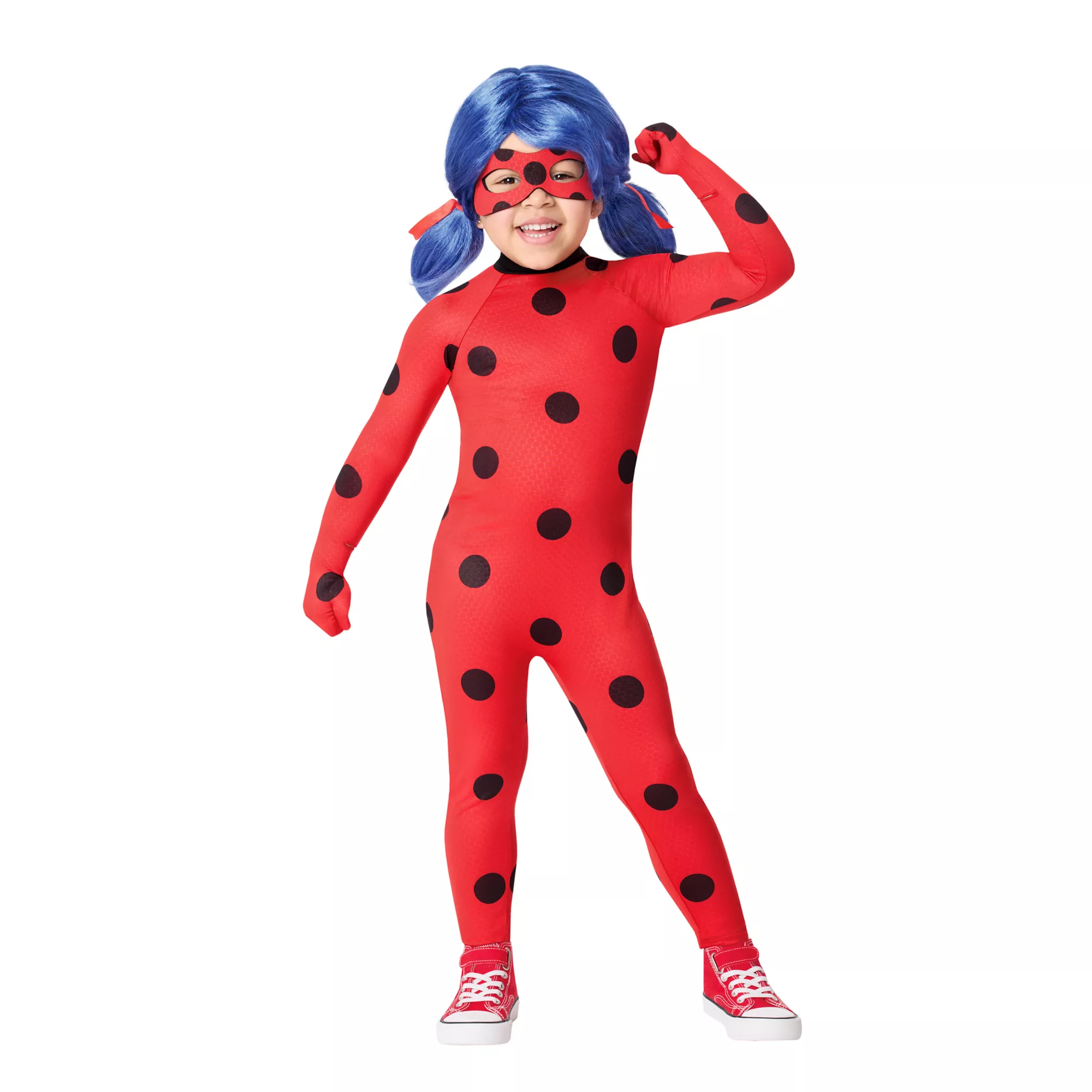 Toddler Miraculous Ladybug Jumpsuit Costume at Spirit Halloween