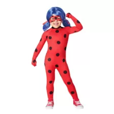 Toddler Miraculous Ladybug Jumpsuit Costume at Spirit Halloween