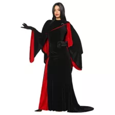 Adult Morticia Addams Costume Deluxe - Wednesday at Spencer's