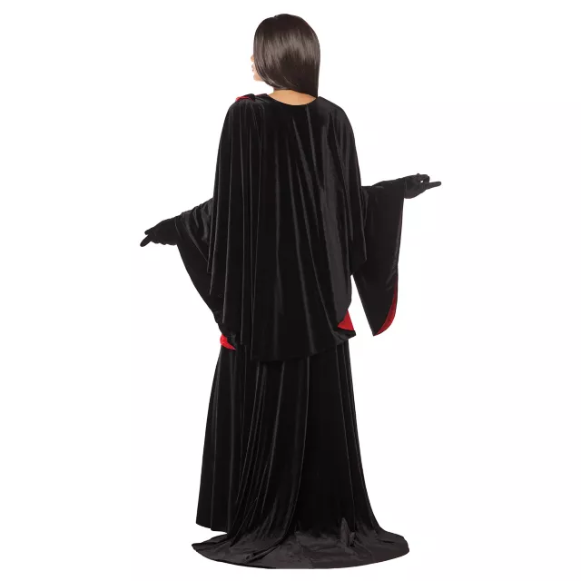 Adult Morticia Addams Costume Deluxe - Wednesday at Spencer's