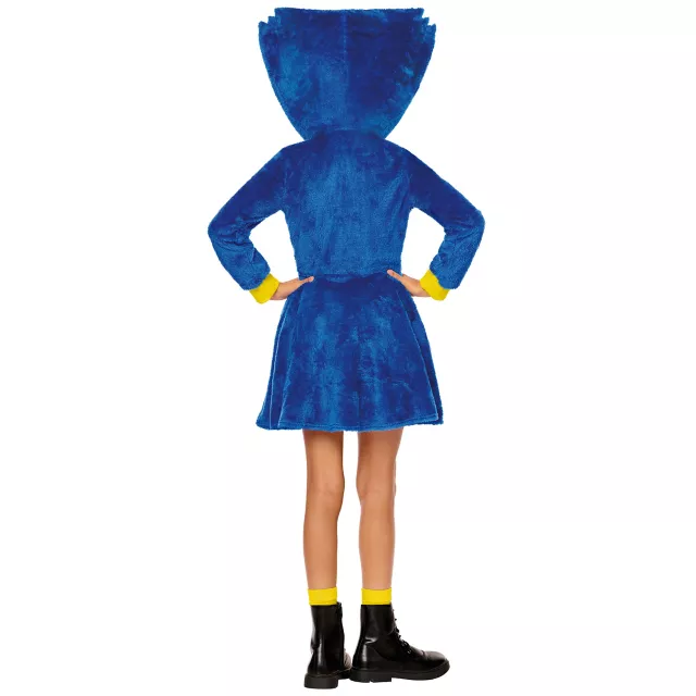 Kids Huggy Wuggy Hooded Dress Costume - Poppy Playtime at Spirit Halloween