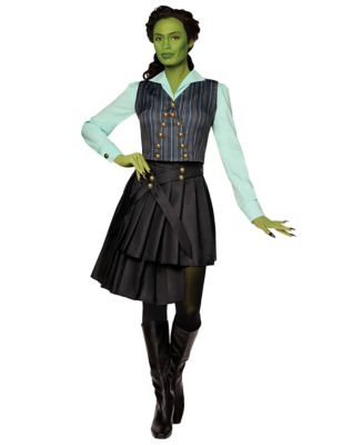 Adult Elphaba Uniform Costume - Wicked