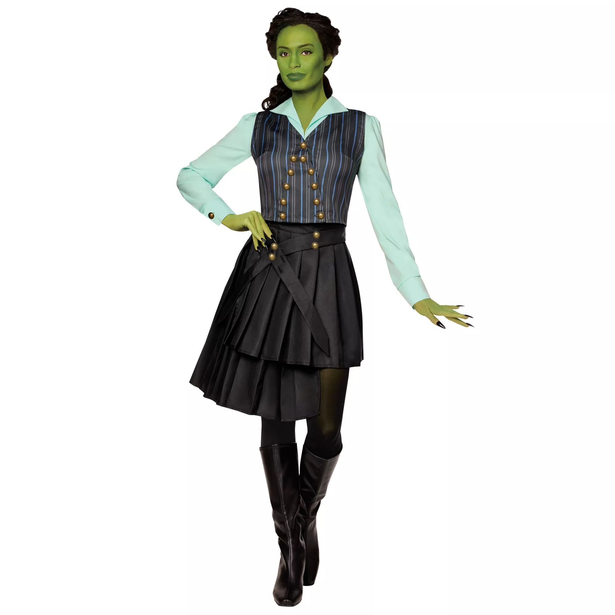 Adult Elphaba Uniform Costume -  Wicked at Spencer's