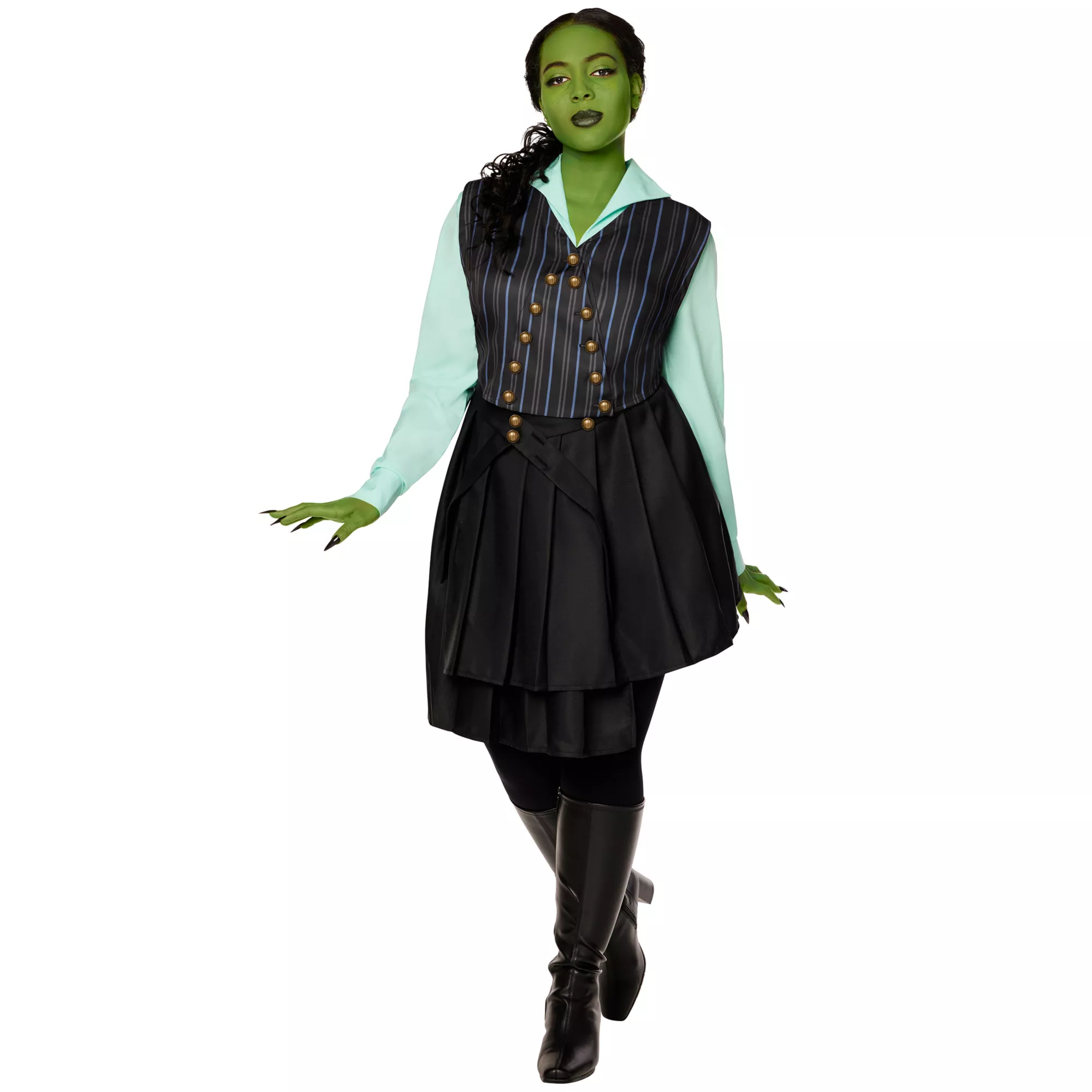 Adult Elphaba Uniform Costume -  Wicked at Spencer's
