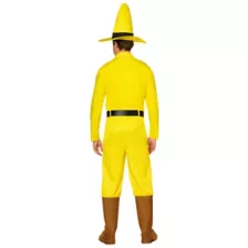 Adult The Man with the Yellow Hat Costume - Curious George at Spencer's