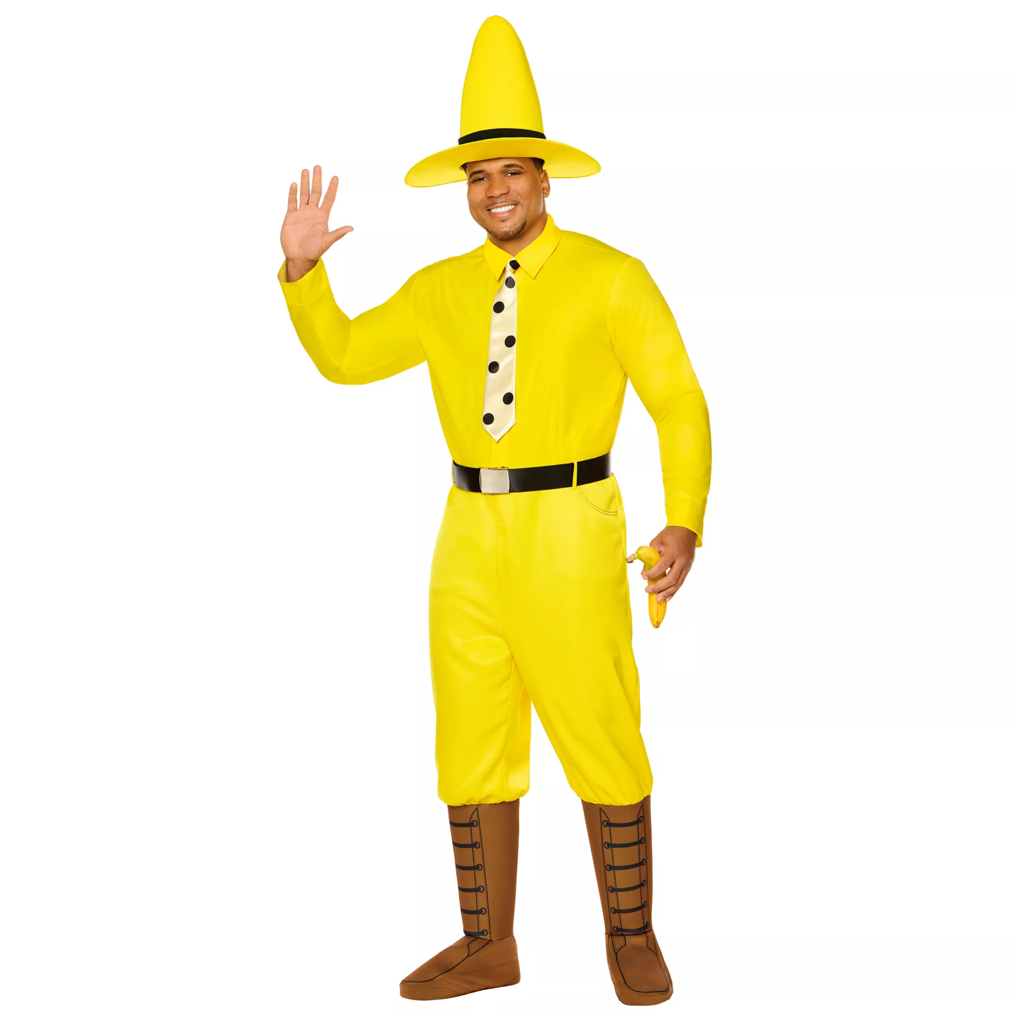 Adult The Man with the Yellow Hat Costume - Curious George at Spencer's