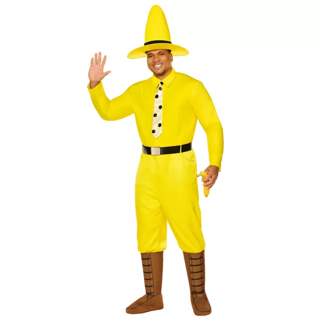 Adult The Man with the Yellow Hat Costume - Curious George at Spencer's