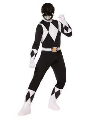 Adult Black Power Ranger Costume - Mighty Morphin Power Rangers