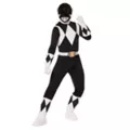 Adult Black Power Ranger Costume -  Mighty Morphin Power Rangers at Spencer's