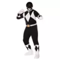 Adult Black Power Ranger Costume -  Mighty Morphin Power Rangers at Spencer's