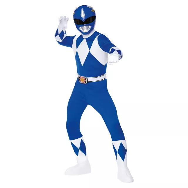 Adult Blue Power Ranger Costume - Mighty Morphin Power Rangers at Spencer's