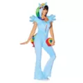 Adult Rainbow Dash Jumpsuit Costume -  My Little Pony Friendship Is Magic at Spencer's