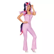 Adult Twilight Sparkle Jumpsuit Costume -  My Little Pony Friendship Is Magic at Spencer's