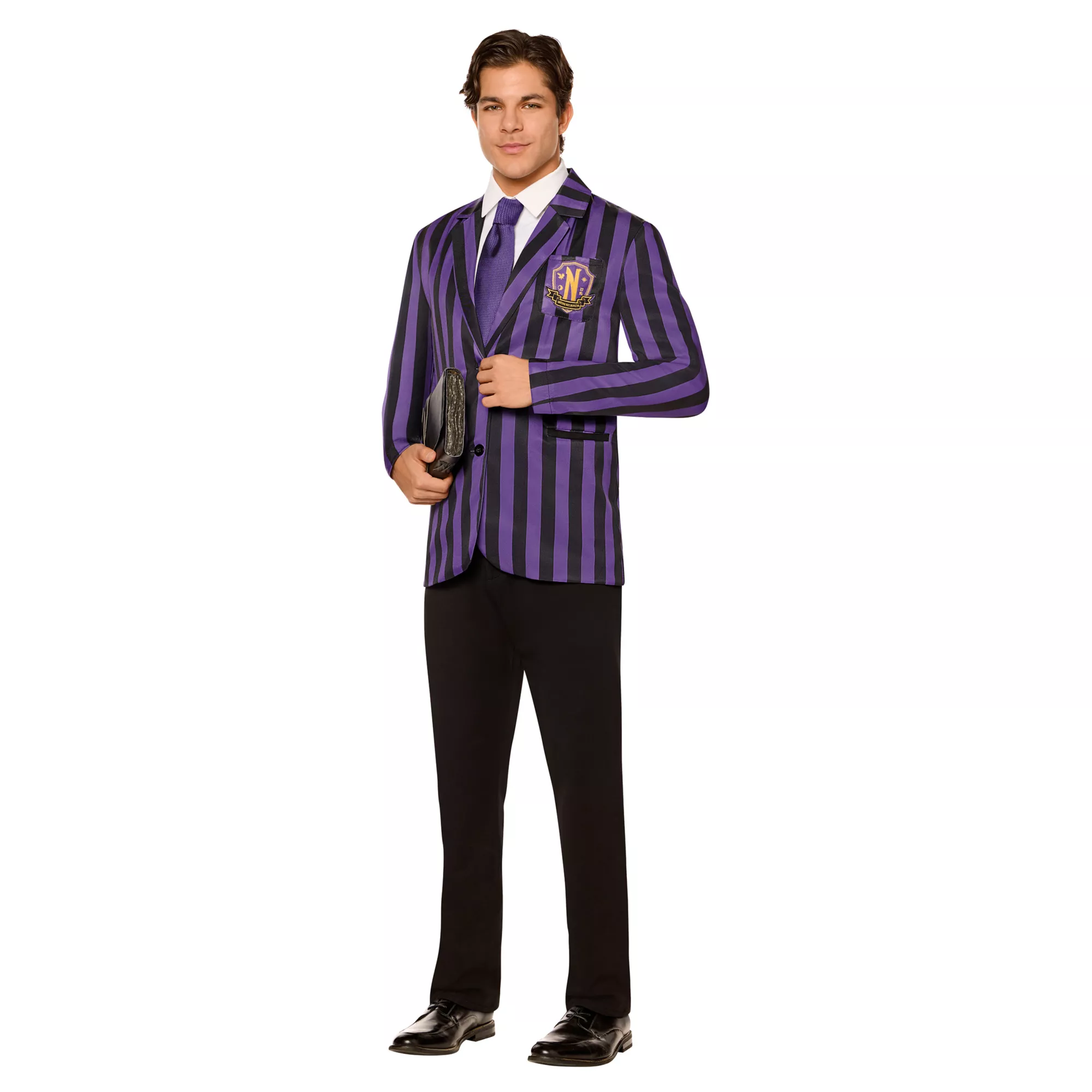 Adult Nevermore Academy Jacket Costume - Wednesday at Spencer's