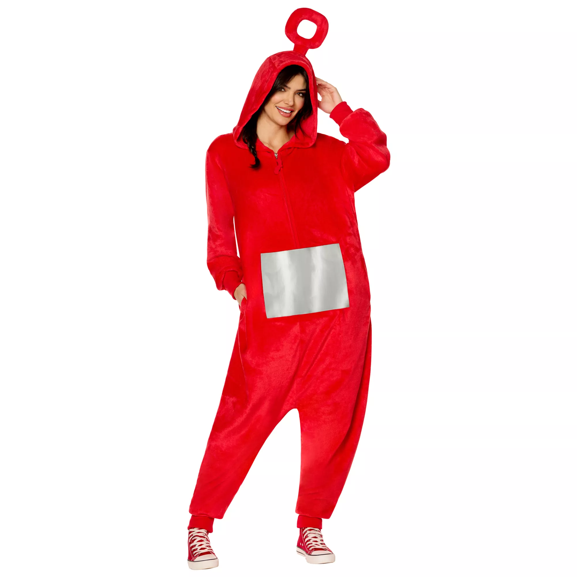 Adult Po Jumpsuit Costume - Teletubbies at Spencer's