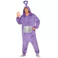 Adult Tinky Winky Jumpsuit Costume -  Teletubbies at Spencer's