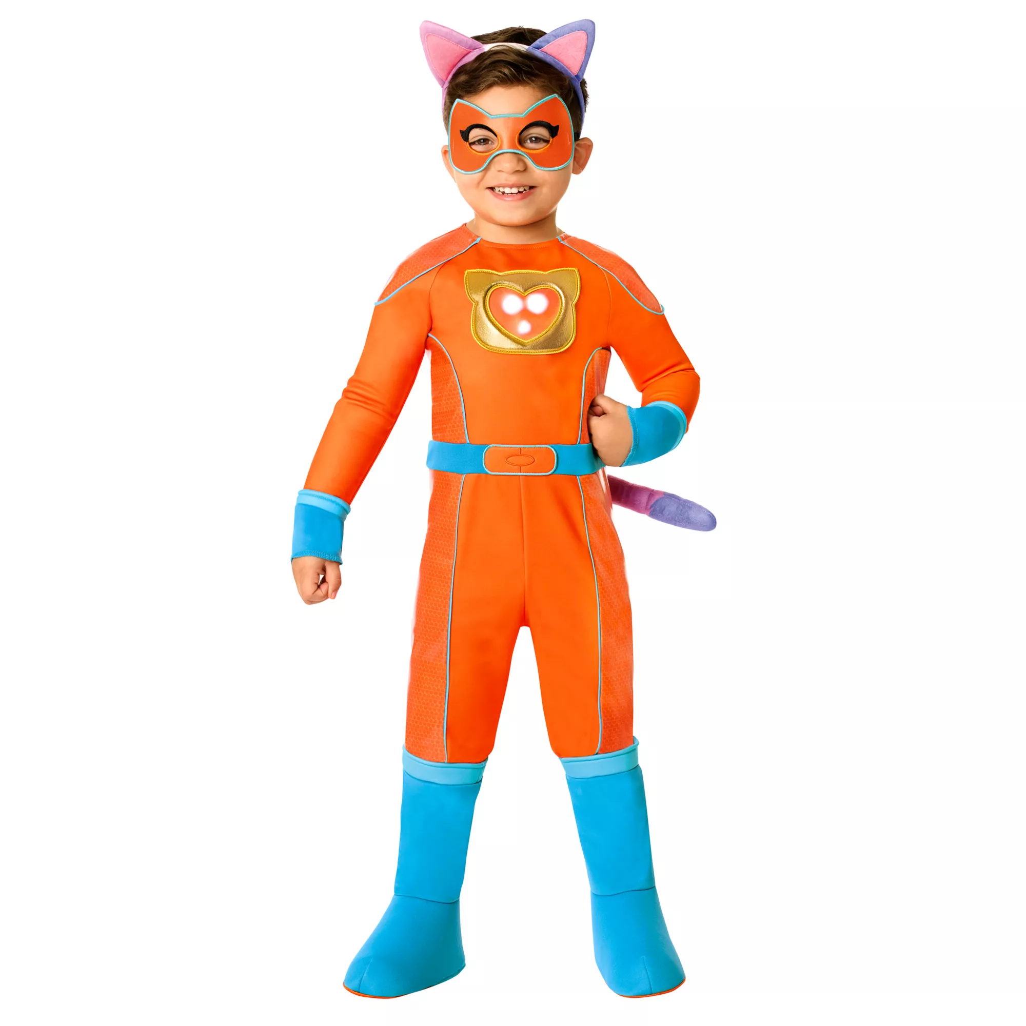 Toddler Buddy Light-Up Jumpsuit Costume - SuperKitties at Spirit Halloween