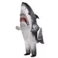 Adult Shark Inflatable Costume -  Jaws at Spencer's
