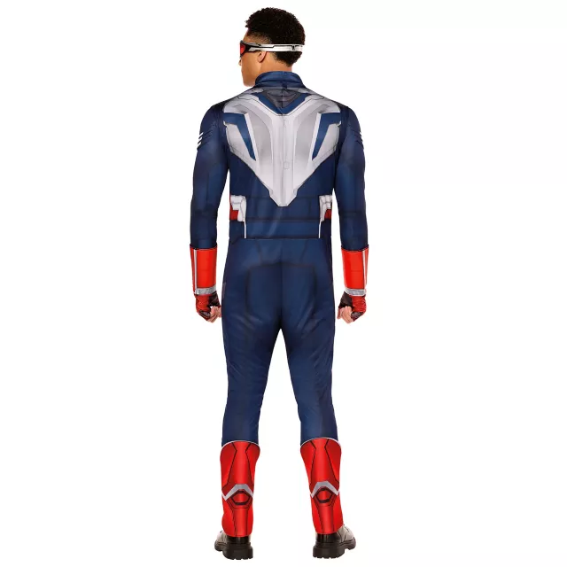 Adult Captain America Muscle Jumpsuit Costume - Captain America: Brave New World at Spirit Halloween