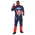 Adult Captain America Muscle Jumpsuit Costume - Captain America: Brave New World at Spirit Halloween