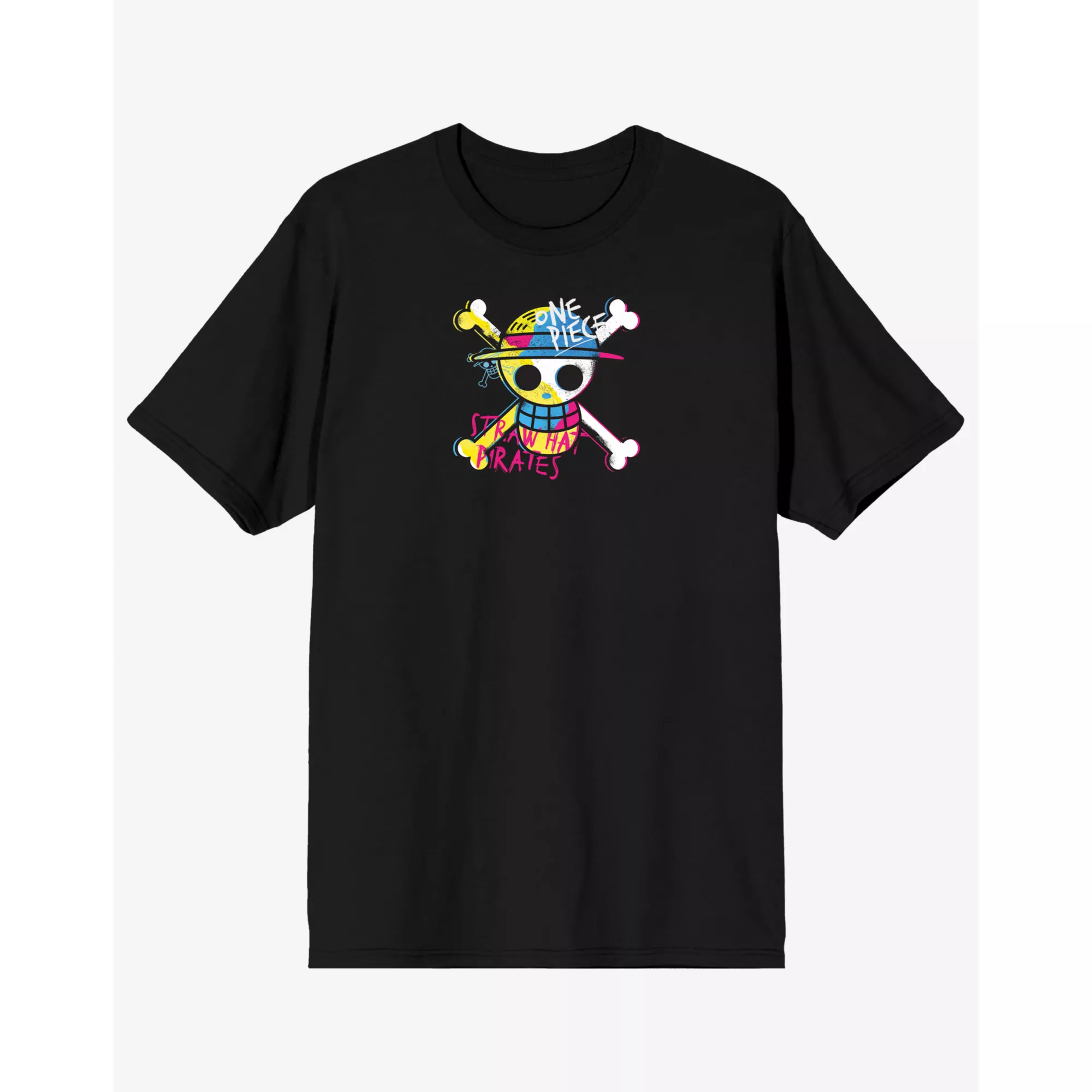 Straw Hat Pirate T Shirt - One Piece at Spencer's
