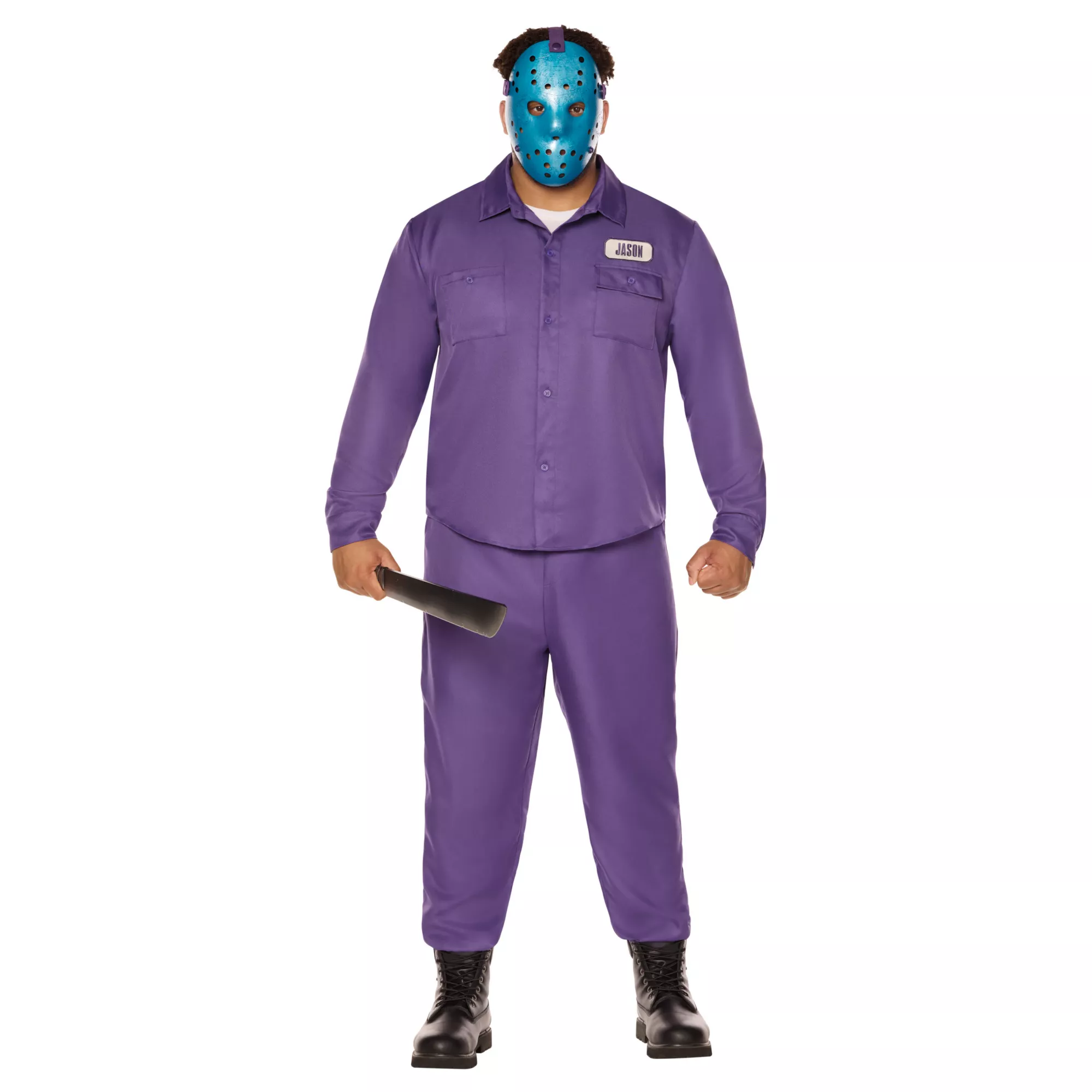 Adult Jason Voorhees Retro Costume - Friday the 13th: The Game at Spirit Halloween