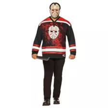 Adult Jason Voorhees Hockey Costume - Friday the 13th at Spirit Halloween