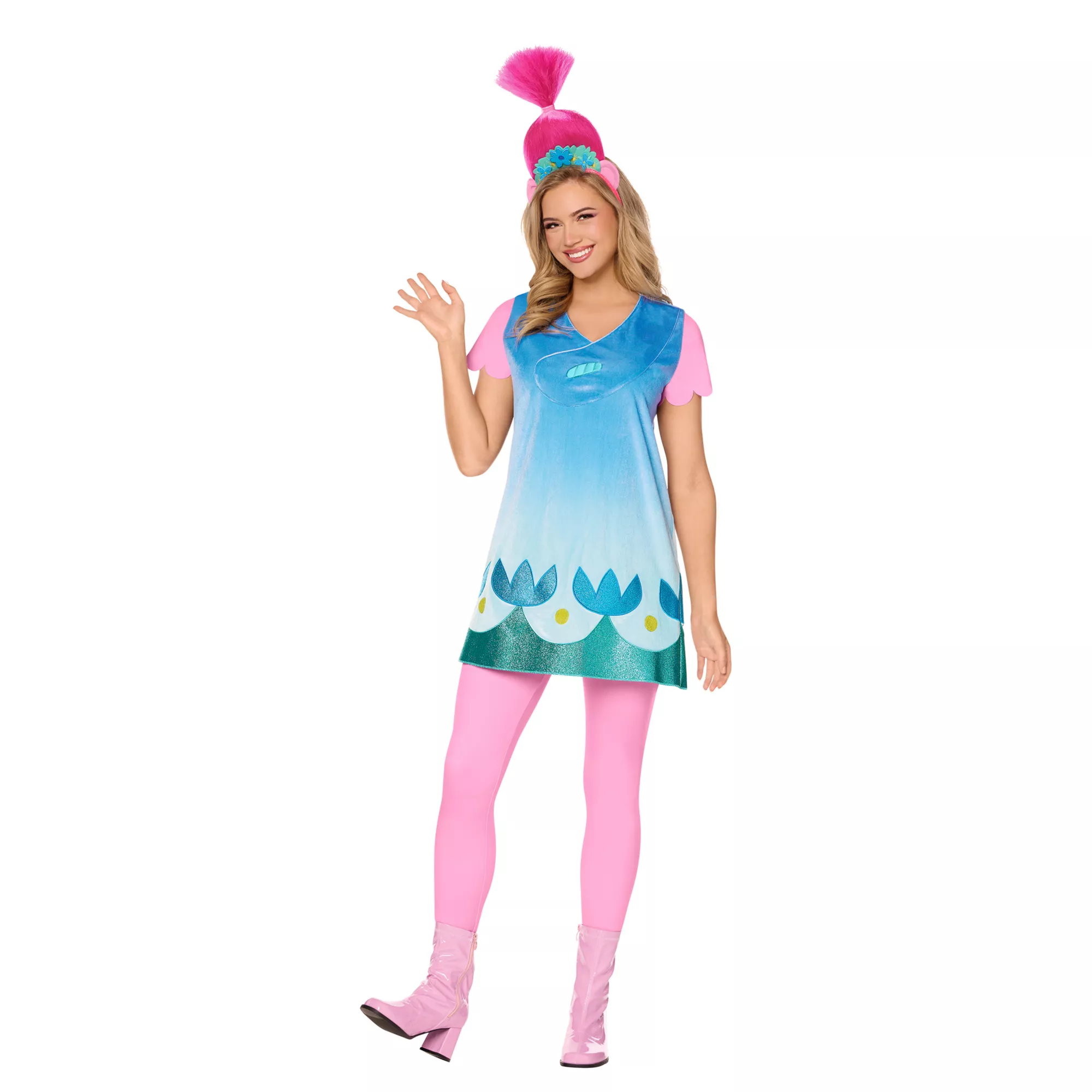 Adult Poppy Troll Costume -  Trolls at Spencer's