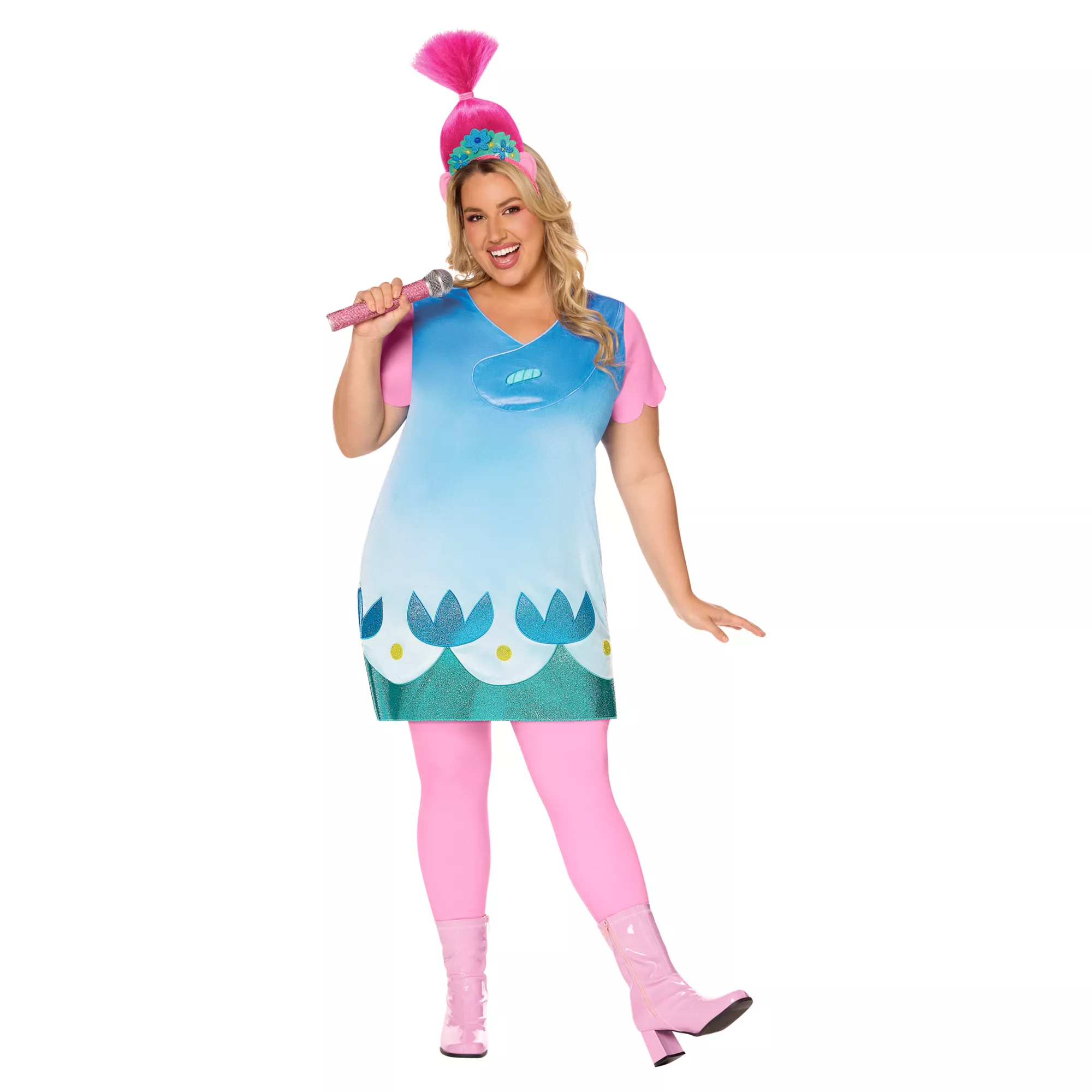 Adult Poppy Troll Costume -  Trolls at Spencer's