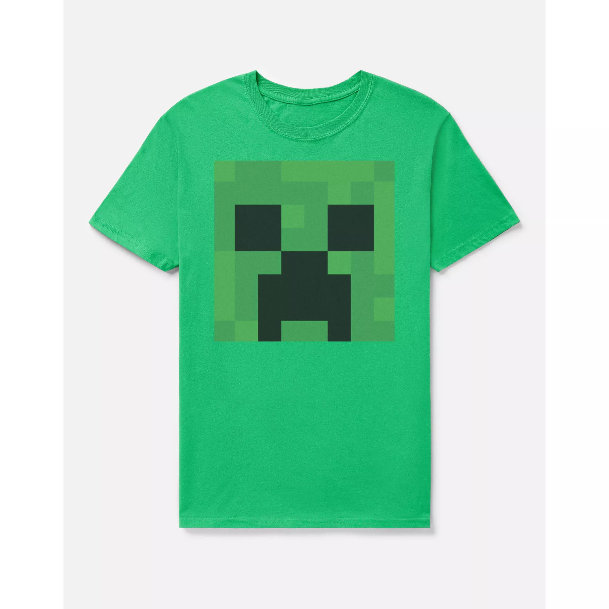 Adult Green Creeper T Shirt - Minecraft at Spirit Halloween